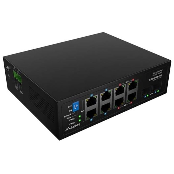 Lanberg ILGE-8P-2S-120 | JAR Computers Lanberg ILGE-8P-2S-120