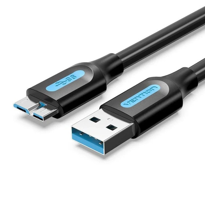 Кабел Vention COPBC USB A m to USB Micro Bm 0.25m | JAR Computers Кабел Vention COPBC USB A m to USB Micro Bm 0.25m