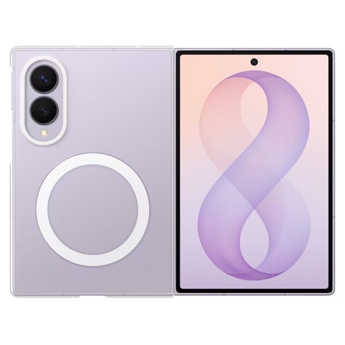 Samsung Galaxy Z Fold8 Clear Magnet Case Transpare | JAR Computers Samsung Galaxy Z Fold8 Clear Magnet Case Transpare
