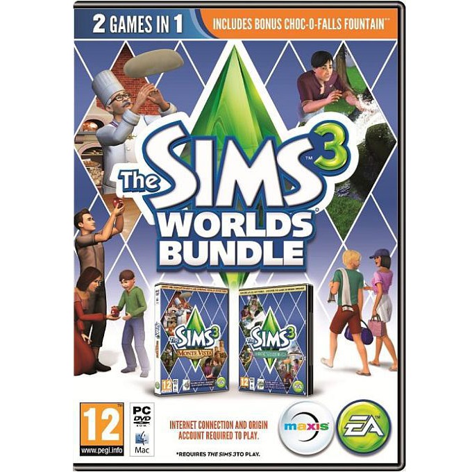 sims 3 worlds bundle pc