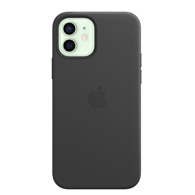 Apple iPhone12/12 Pro Leather Case MagSafe - Black