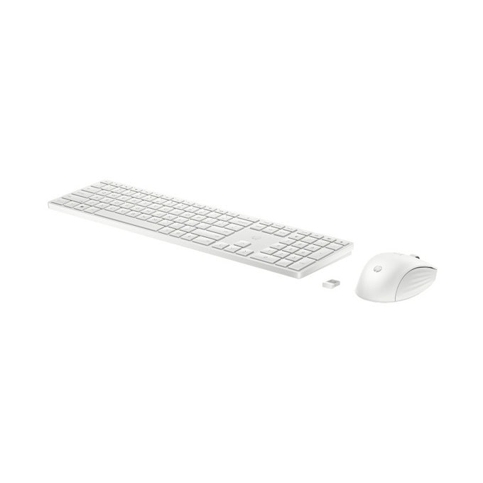 HP 655 White Wireless Keyboard and Mouse Combo | JAR Computers HP 655 White Wireless Keyboard and Mouse Combo