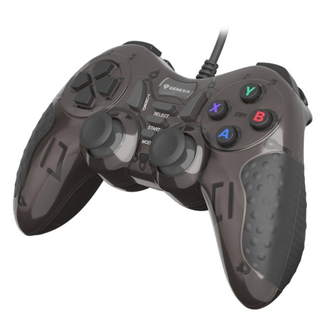 Genesis Gamepad Mangan 200 Wired (Pc) Black | JAR Computers Genesis Gamepad Mangan 200 Wired (Pc) Black