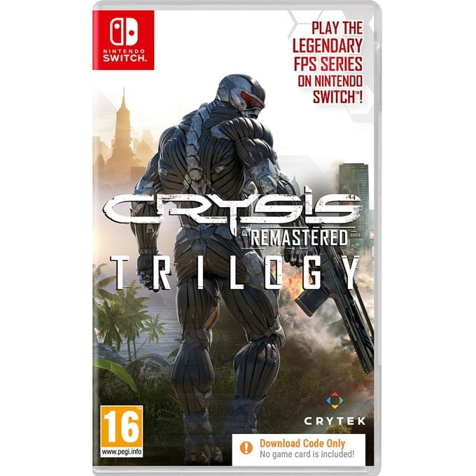 Crysis Remastered Trilogy Code in a box Switch product