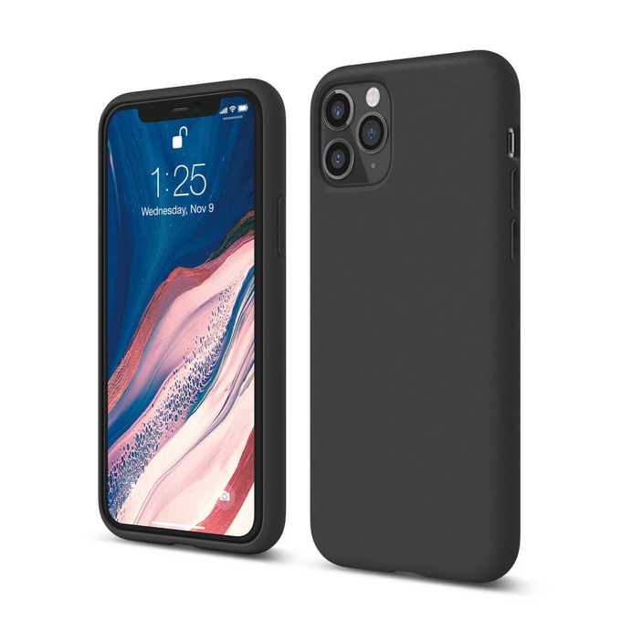 Elago Soft Silicone iPhone 11 Pro ES11SC58-BK | JAR Computers Elago Soft Silicone iPhone 11 Pro ES11SC58-BK