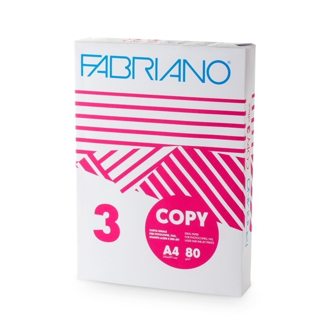 Fabriano Copy 3, A4, 80 g/m2, 500 листа