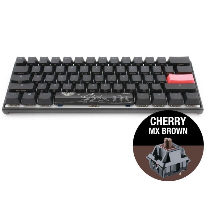 Ducky One 2 Mecha Mini Cherry MX Brown | JAR Computers Ducky One 2 Mecha Mini Cherry MX Brown