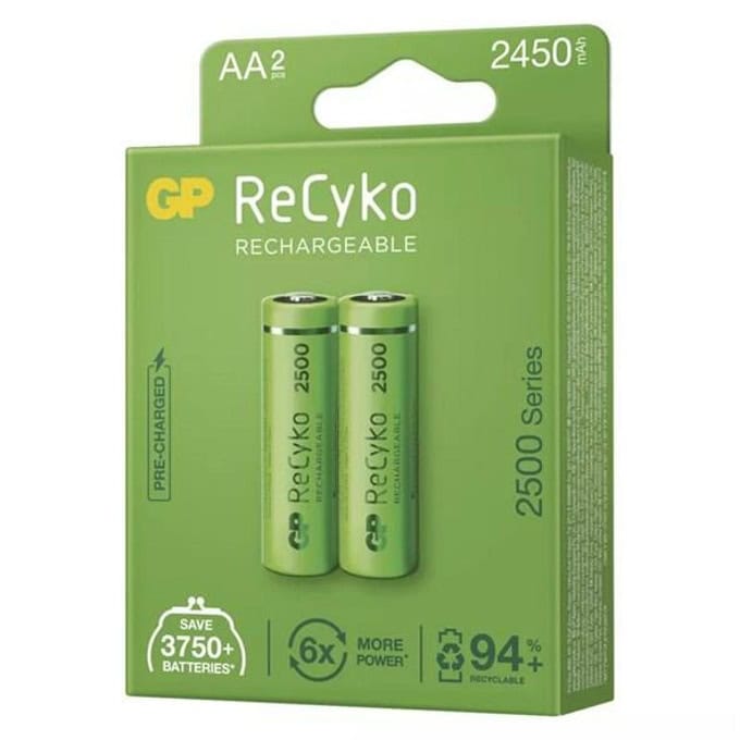 GP R6 AA 2500mAh 250AAHC-EB2 | JAR Computers GP R6 AA 2500mAh 250AAHC-EB2