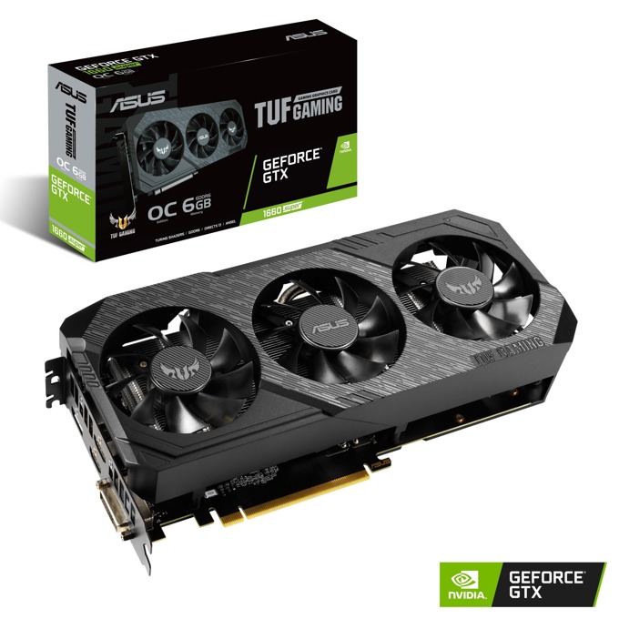 Asus TUF GTX 1660 Super OC 6GB | JAR Computers Asus TUF GTX 1660 Super OC 6GB