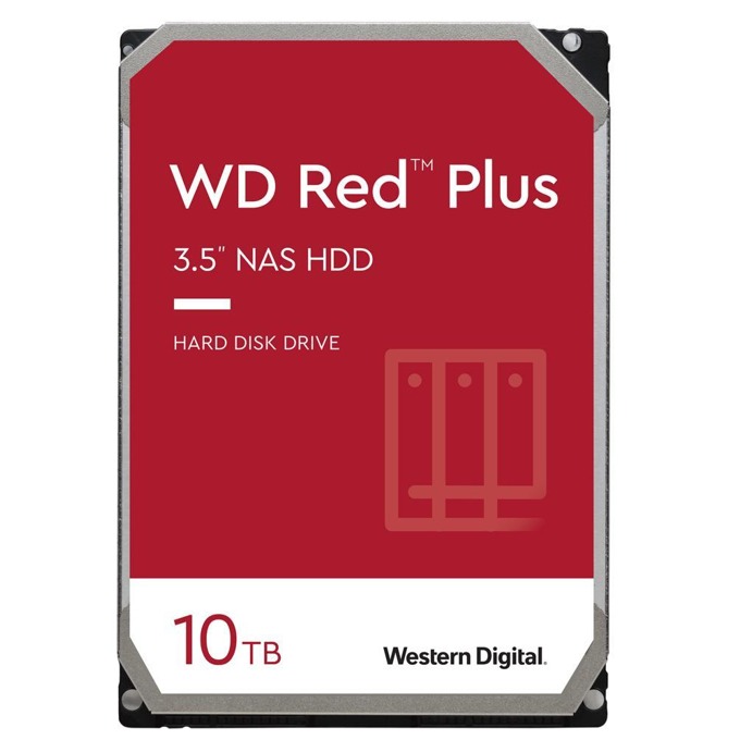 Western Digital Red Plus NAS 10TB WD101EFAX | JAR Computers Western Digital Red Plus NAS 10TB WD101EFAX