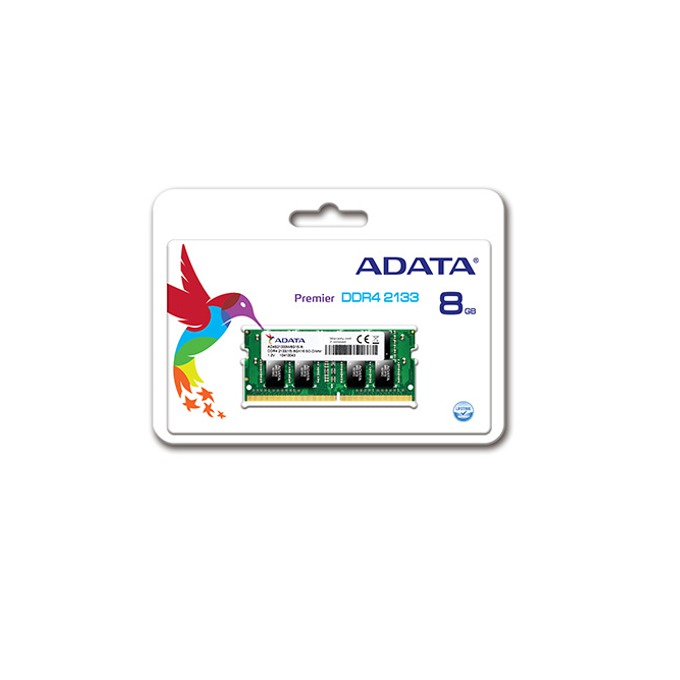 8GB DDR4 2133MHz A-Data SO-DIMM AD4S2133W8G15-B
