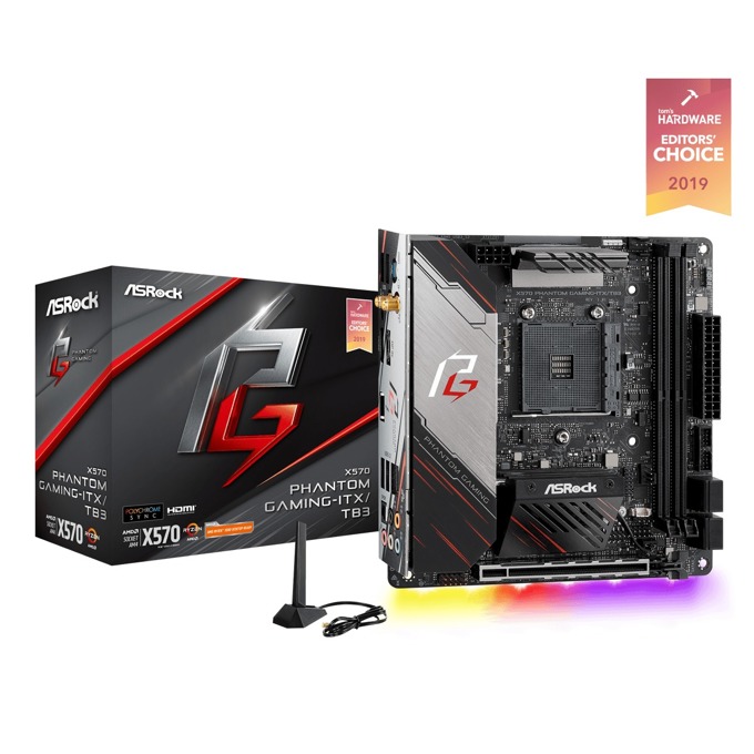 ASRock X570 PHANT GAMN-ITX/TB3 | JAR Computers ASRock X570 PHANT GAMN-ITX/TB3