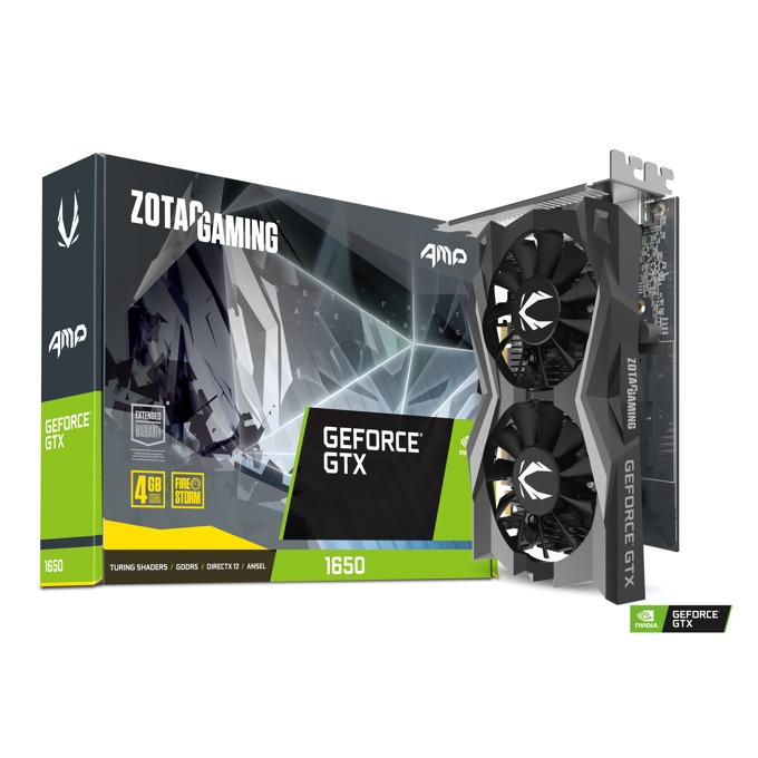 ZOTAC GTX 1650 AMP Edition ZT-T16500D-10L | JAR Computers ZOTAC GTX 1650 AMP Edition ZT-T16500D-10L