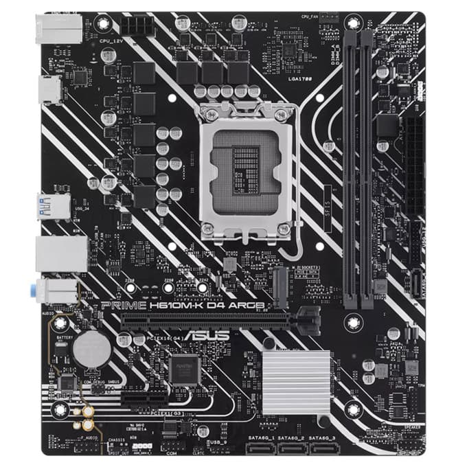 ASUS PRIME H610M-K-D4 ARGB | JAR Computers ASUS PRIME H610M-K-D4 ARGB