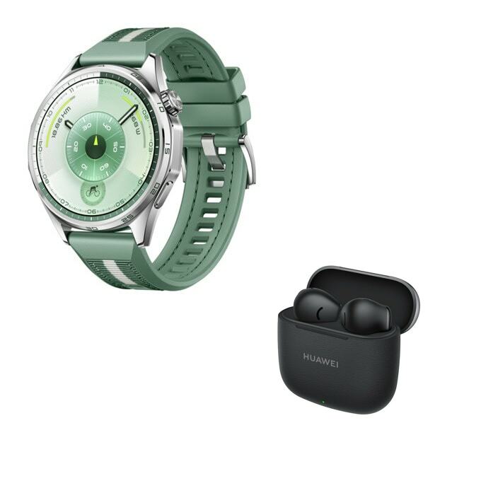 Huawei Watch GT 6 46mm Green + FreeBuds SE 3 | JAR Computers Huawei Watch GT 6 46mm Green + FreeBuds SE 3