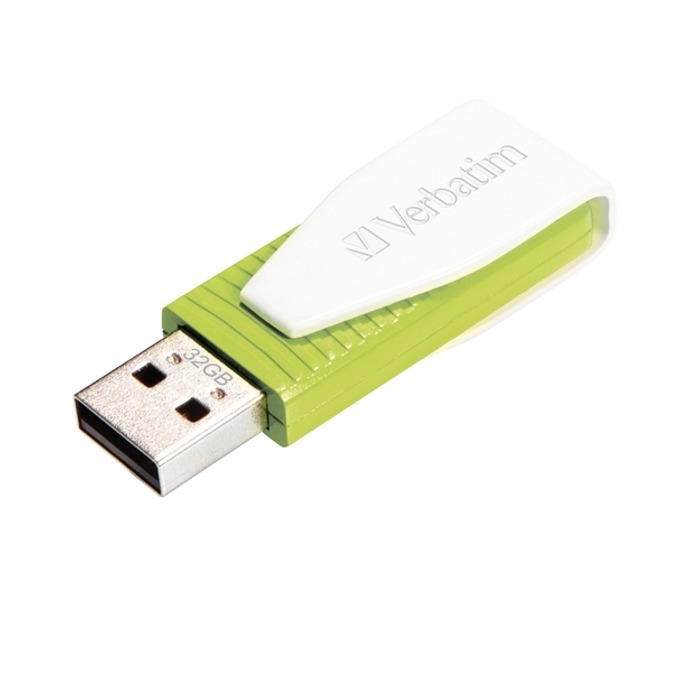 Verbatim 32GB USB 2.0 Swivel | JAR Computers Verbatim 32GB USB 2.0 Swivel