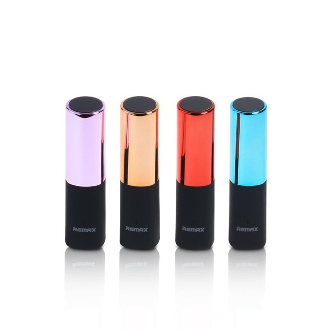 Remax Lip-Max, 2400mAh, RPL-12, Различни цветове
