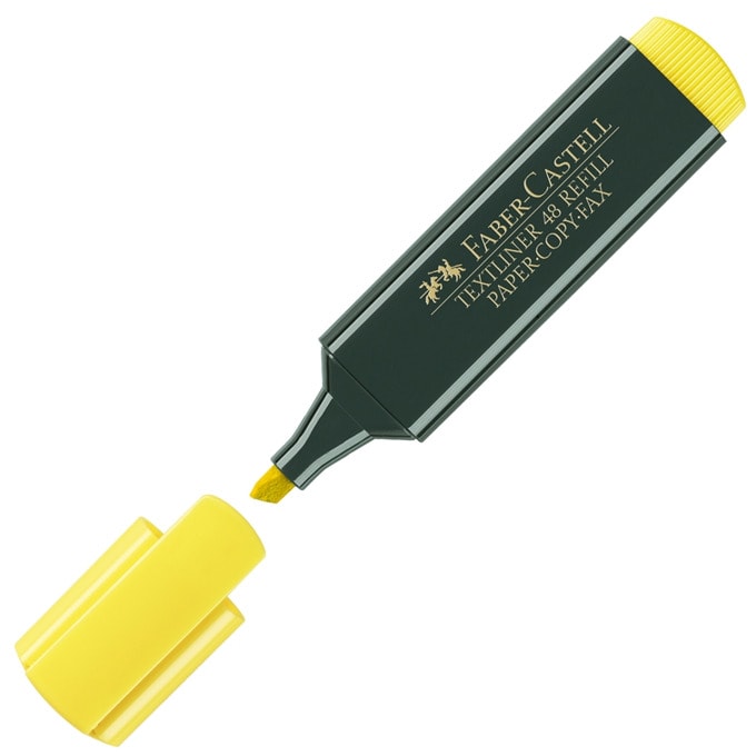 Faber-Castell Текст маркер 48 4 жълт