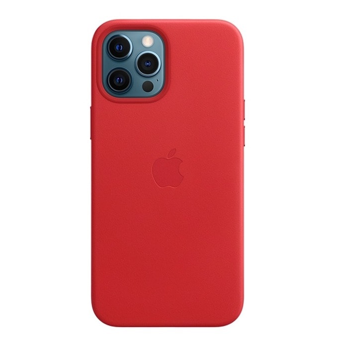 Apple iPhone 12 Pro Max Leather MagSafe RED