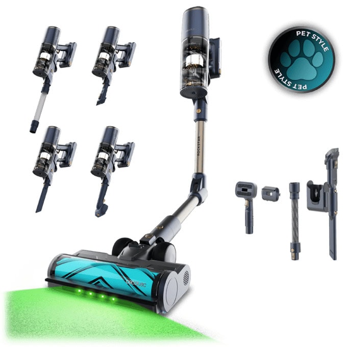 Cecotec Conga Rockstar RS100 Pet Flex Detect | JAR Computers Cecotec Conga Rockstar RS100 Pet Flex Detect
