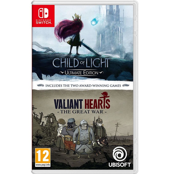 Child of Light UltimateE + Valiant Hearts Switch product