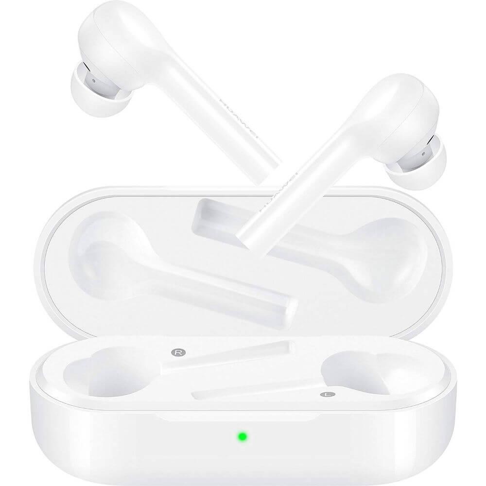 Безжични Bluetooth слушалки с микрофон за мобилни устройства (бял) - Huawei FreeBuds 2018 Earphone True Wireless Bluetooth TWS Earbuds | JAR Computers Безжични Bluetooth слушалки с микрофон за мобилни устройства (бял) - Huawei FreeBuds 2018 Earphone True Wireless Bluetooth TWS Earbuds
