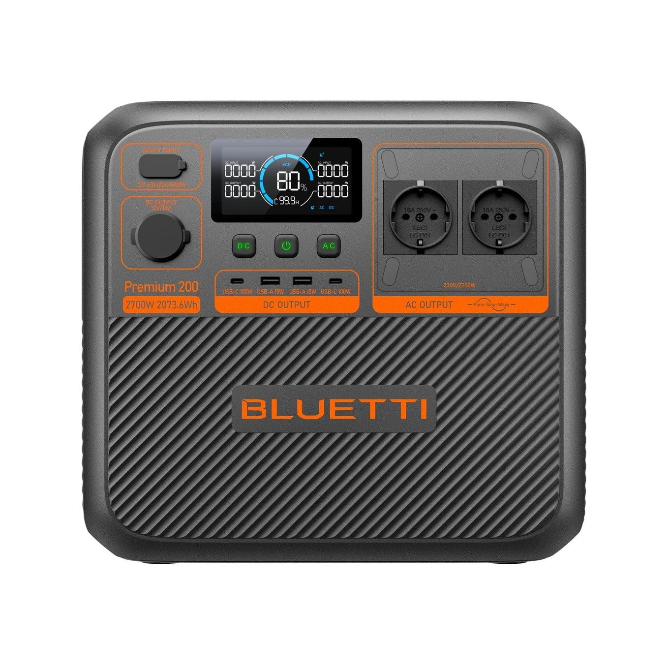 Bluetti Преносима електростанция Portable Power Station Premium 200 V2 | JAR Computers Bluetti Преносима електростанция Portable Power Station Premium 200 V2
