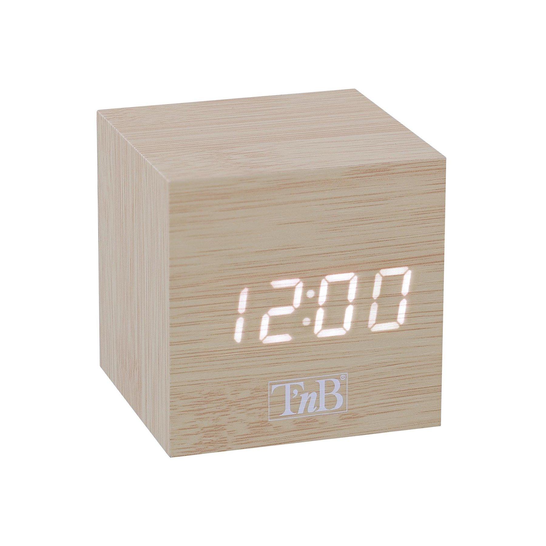 Часовник TNB Joy Cube, електронен, LED | JAR Computers Часовник TNB Joy Cube, електронен, LED