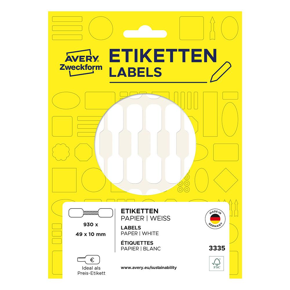 Етикети за бижута Avery 49/10 А4 924бр