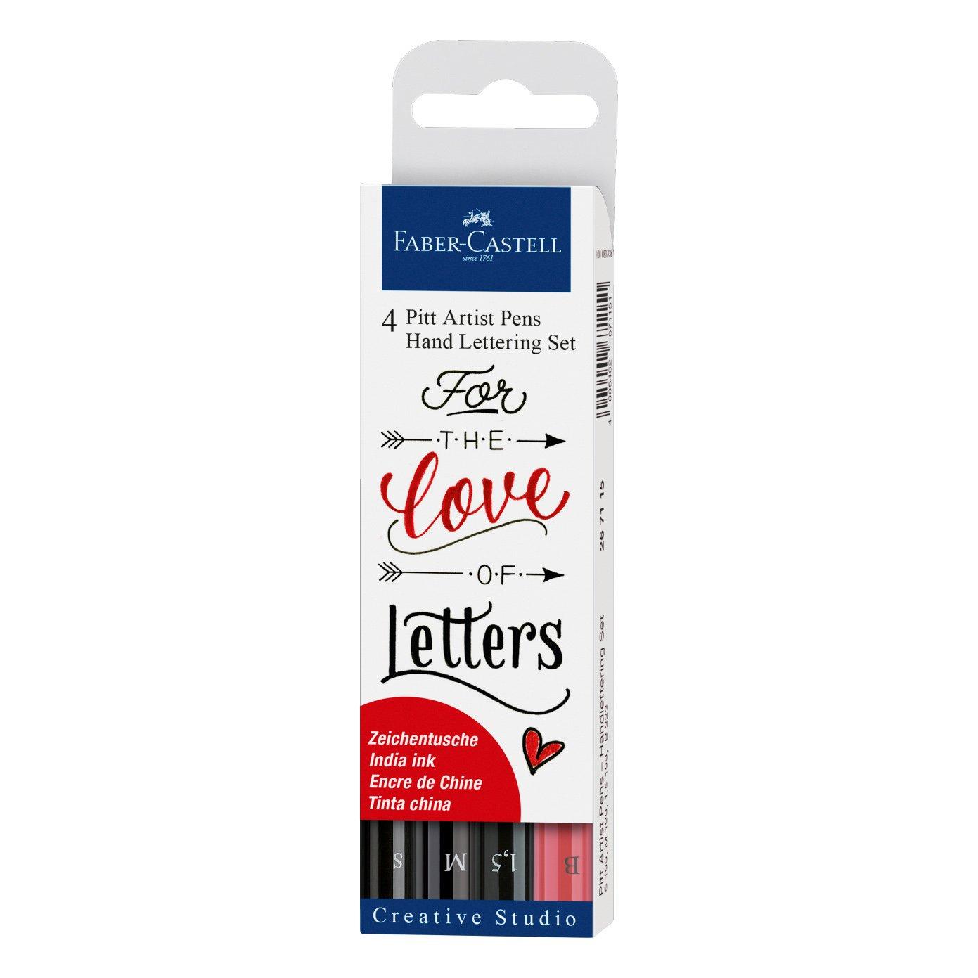 Faber-Castell Маркер Pitt Artist, Creative Studio, 4 броя | JAR Computers Faber-Castell Маркер Pitt Artist, Creative Studio, 4 броя