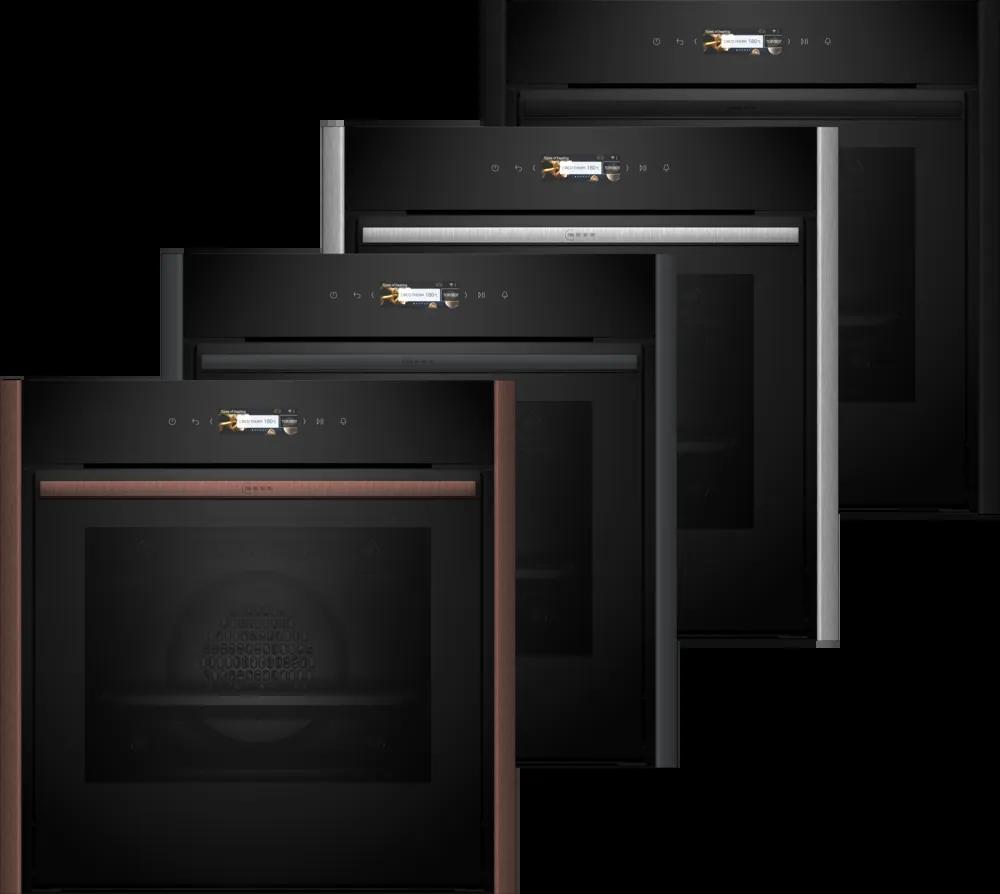Фурна за вграждане NEFF B59CR7KY0 Flex design , 71 , А+ , Пиролиза , Сензорно