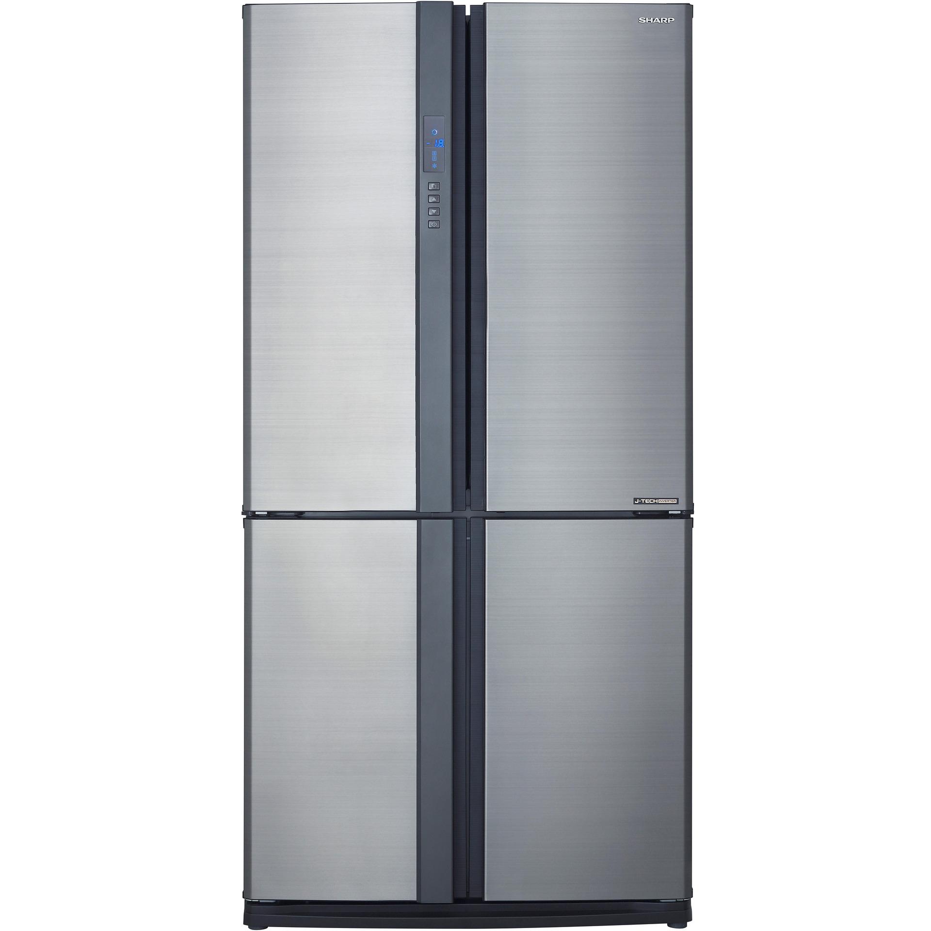 Хладилник Side-by-Side Sharp SJEX770F2SL*** , 556 l, F , No Frost , Инокс