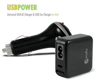 Macally USB Power захранване за iPod, iPhone и мобилни телефони | JAR Computers Macally USB Power захранване за iPod, iPhone и мобилни телефони