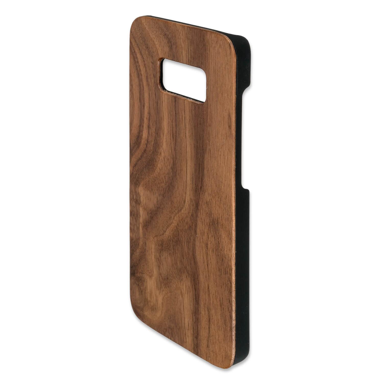 Поликарбонатов кейс с гръб от истинско дърво за Samsung Galaxy S8 - 4smarts Clip-On Cover Trendline Wood Walnut (орех) | JAR Computers Поликарбонатов кейс с гръб от истинско дърво за Samsung Galaxy S8 - 4smarts Clip-On Cover Trendline Wood Walnut (орех)