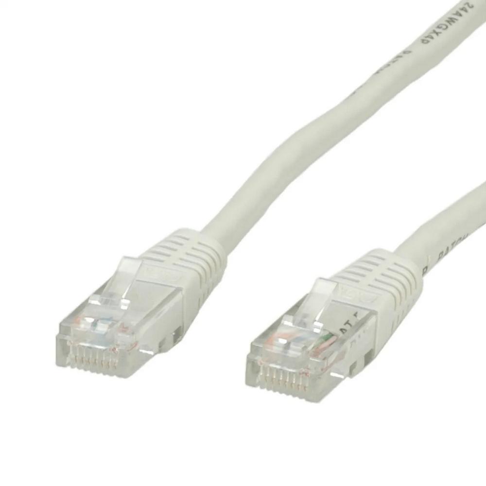 SECOMP 11.55.1405 :: UTP Patch кабел, Cat. 5e, бежов, 5.0 м