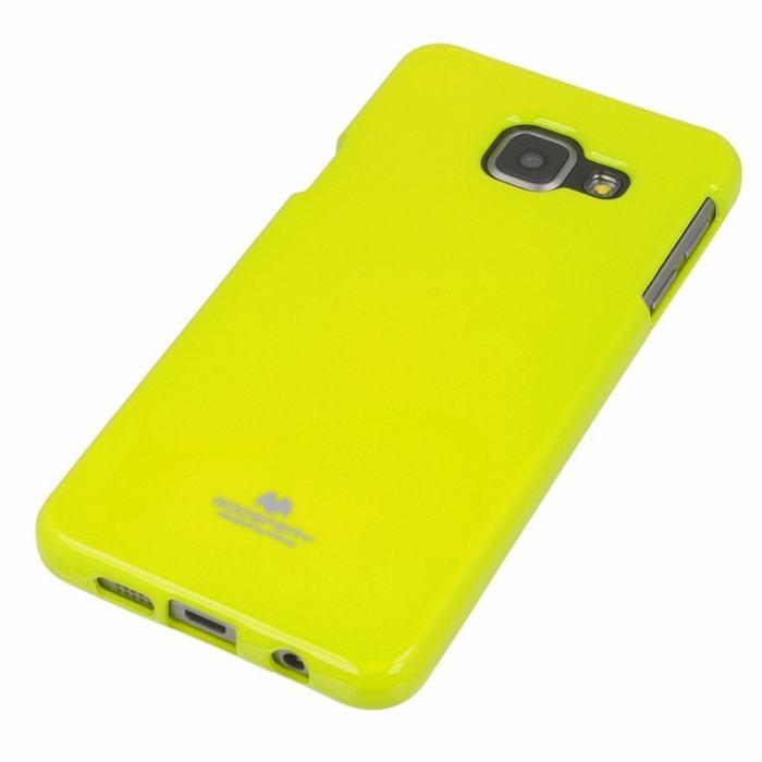 Силиконов (TPU) калъф за Samsung Galaxy A3 (2016) - Mercury Goospery Jelly Case (лайм) | JAR Computers Силиконов (TPU) калъф за Samsung Galaxy A3 (2016) - Mercury Goospery Jelly Case (лайм)