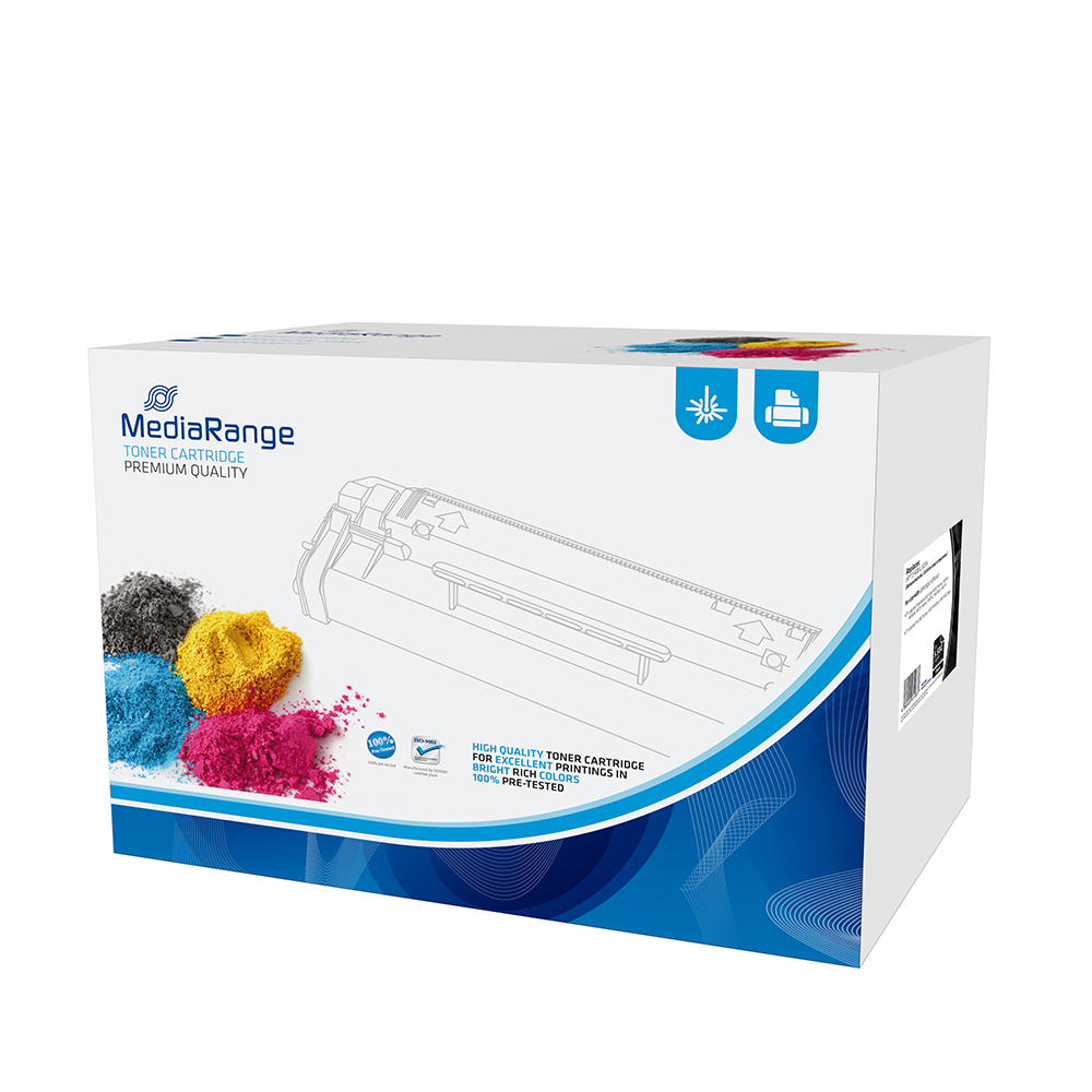 Toner MEDIARANGE Compatible for Printers HP (Black) (CE400A/507A) (MRHPTCE400A)