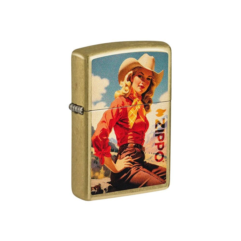 Zippo Запалка 46248 - Cowgirl Design | JAR Computers Zippo Запалка 46248 - Cowgirl Design