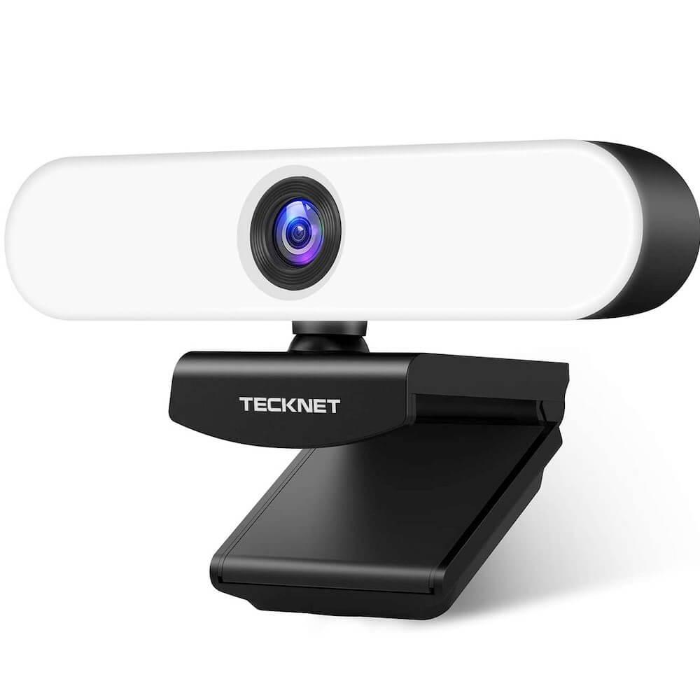 1080p FullHD уеб видеокамера с микрофон и LED подсветка - TeckNet ECA01001BA01 1080P Webcam | JAR Computers 1080p FullHD уеб видеокамера с микрофон и LED подсветка - TeckNet ECA01001BA01 1080P Webcam