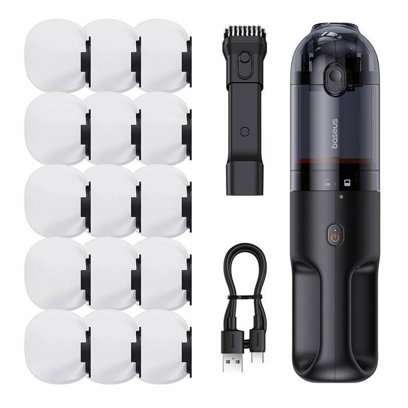 BASEUS Преносима прахосмукачка Car Vacuum Cleaner AP01, C30450100111-00 /черна/ | JAR Computers BASEUS Преносима прахосмукачка Car Vacuum Cleaner AP01, C30450100111-00 /черна/