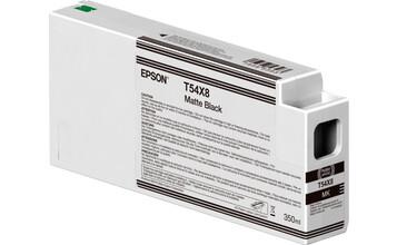 Epson Singlepack Matte Black T54X80N UltraChrome HDX/HD 350ml | JAR Computers Epson Singlepack Matte Black T54X80N UltraChrome HDX/HD 350ml