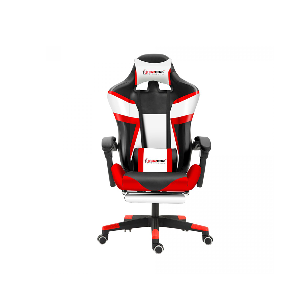 Herzberg Gaming Chair Red (8081) (HEZ8081RED)