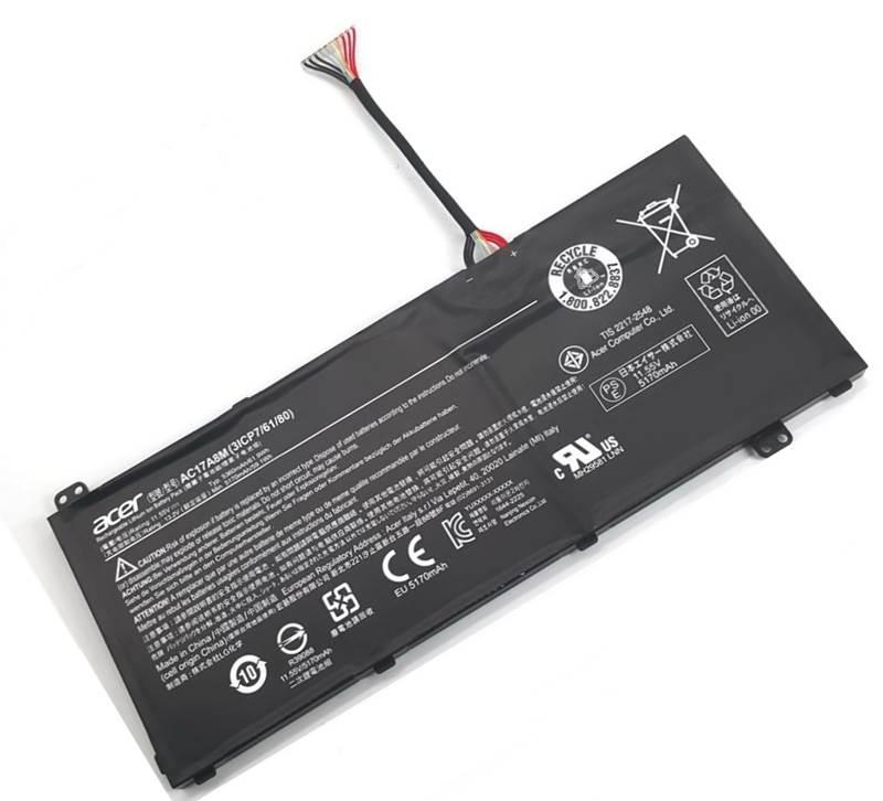 Оригинална батерия за лаптоп Acer Spin 3 SP314-52 TravelMate TMX314-51 TMX3410 AC17A8M | JAR Computers Оригинална батерия за лаптоп Acer Spin 3 SP314-52 TravelMate TMX314-51 TMX3410 AC17A8M