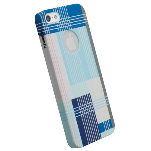 Поликарбонатов кейс за iPhone 5, iPhone 5S, iPhone SE - Krusell PrintCover Blue Block | JAR Computers Поликарбонатов кейс за iPhone 5, iPhone 5S, iPhone SE - Krusell PrintCover Blue Block