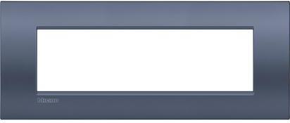 Рамка 7 мод. метална Blue moon АIR LL Bticino | JAR Computers Рамка 7 мод. метална Blue moon АIR LL Bticino