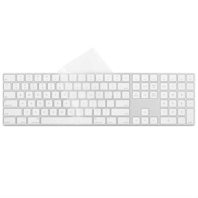 Силиконов протектор за Apple Magic Keyboard with Numeric Keypad (прозрачен) - Moshi ClearGuard MK Keyboard Protector (US layout) | JAR Computers Силиконов протектор за Apple Magic Keyboard with Numeric Keypad (прозрачен) - Moshi ClearGuard MK Keyboard Protector (US layout)