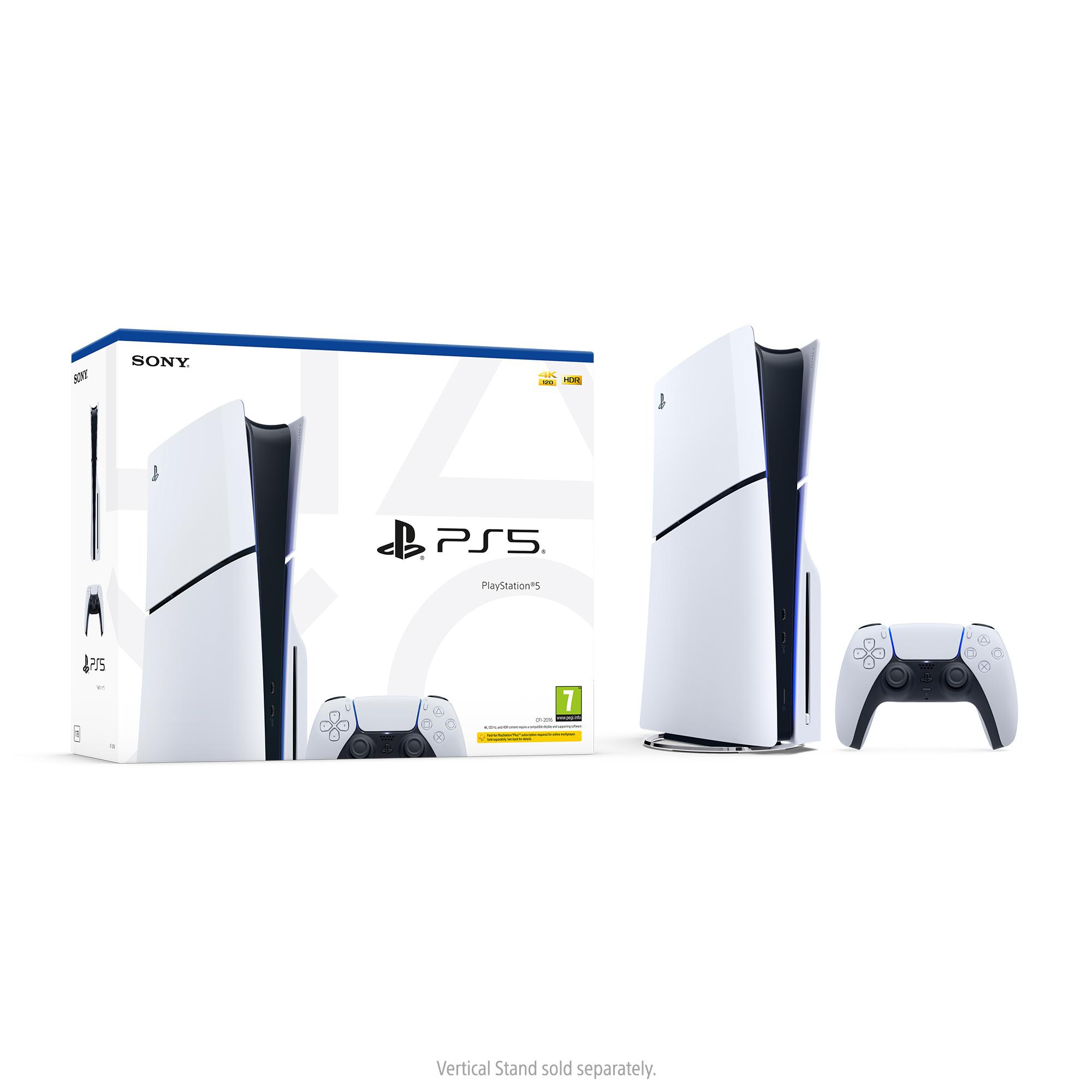 Sony Interactive Entertainment Playstation 5 Slim 1 TB Wi-Fi Черен, Бяла | JAR Computers Sony Interactive Entertainment Playstation 5 Slim 1 TB Wi-Fi Черен, Бяла