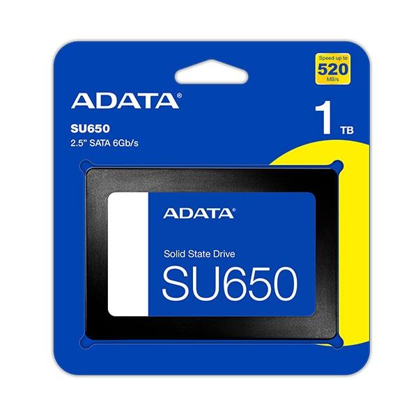 SSD 1TB Adata Ultimate SU650, 2.5",SATA 3