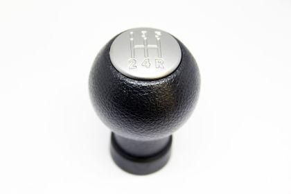 Топка за скоростен лост за Suzuki с 5 скорости - черна със силвър капачка | JAR Computers Топка за скоростен лост за Suzuki с 5 скорости - черна със силвър капачка