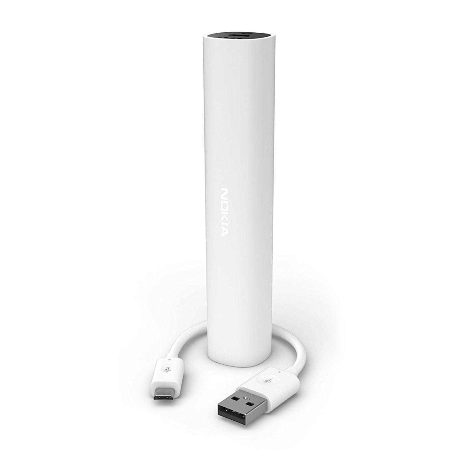 Външна батерия 2200mAh за смартфони и мобилни устросйтва - Nokia Portable Universal USB Charger DC-16 (бял) | JAR Computers Външна батерия 2200mAh за смартфони и мобилни устросйтва - Nokia Portable Universal USB Charger DC-16 (бял)